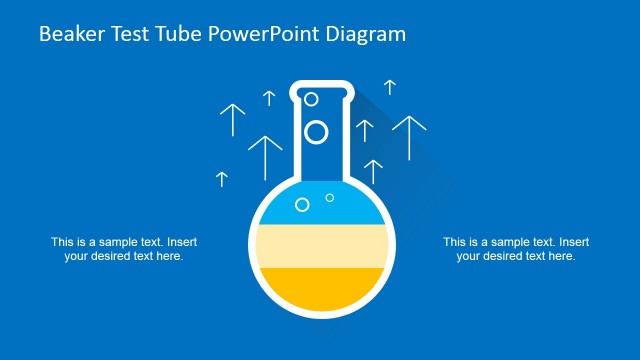 Beaker Test Tube PowerPoint Diagram