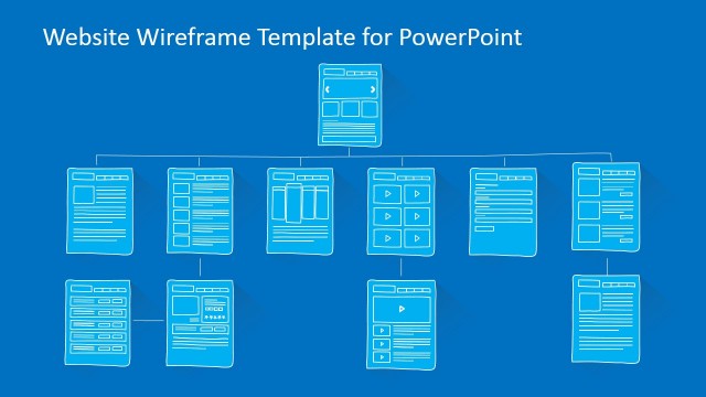 Website Sitemap PowerPoint Template