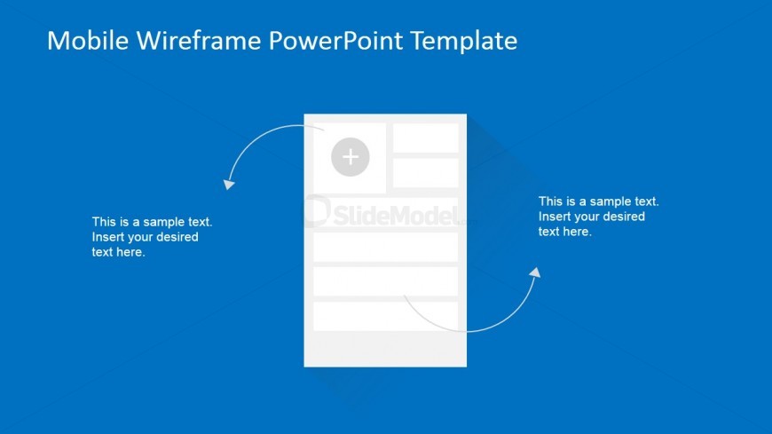 PowerPoint Wireframe Add Contact Use Case