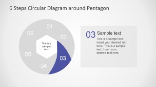 Flat Design Process Diagram for PowerPoint