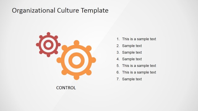 Hyerarchy Organizational Culture PowerPoint Slide Design