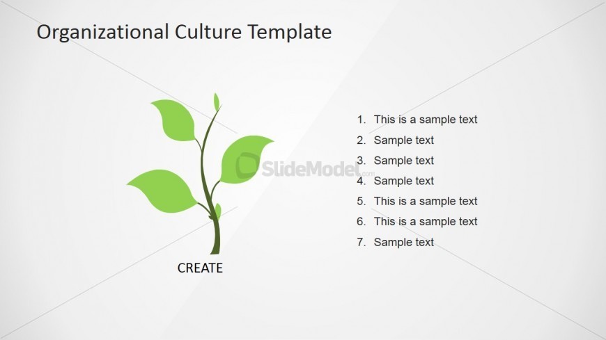 PowerPoint Cultivation Metaphor Icon PowerPoint Slide