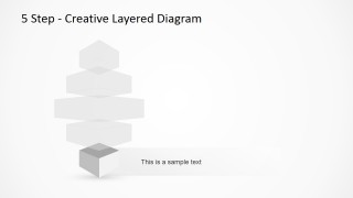 Vertical Layered Diagram Design for PowerPoint 5