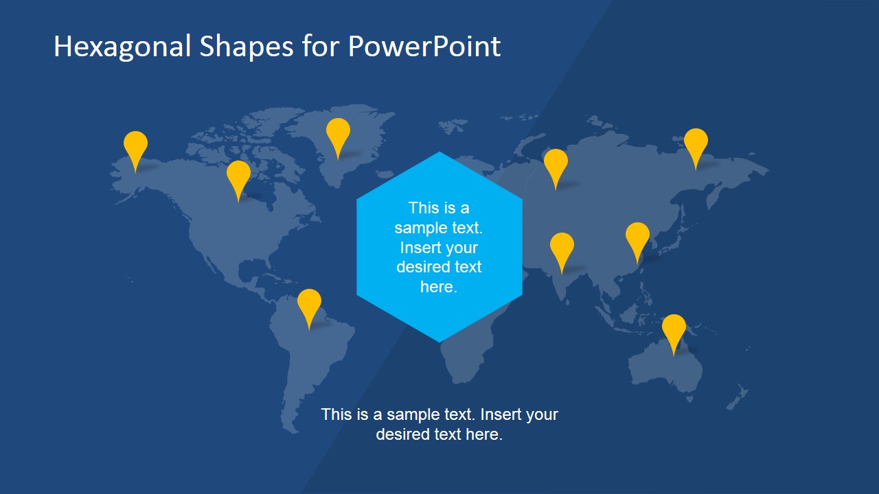 World Map PowerPoint Slide Design