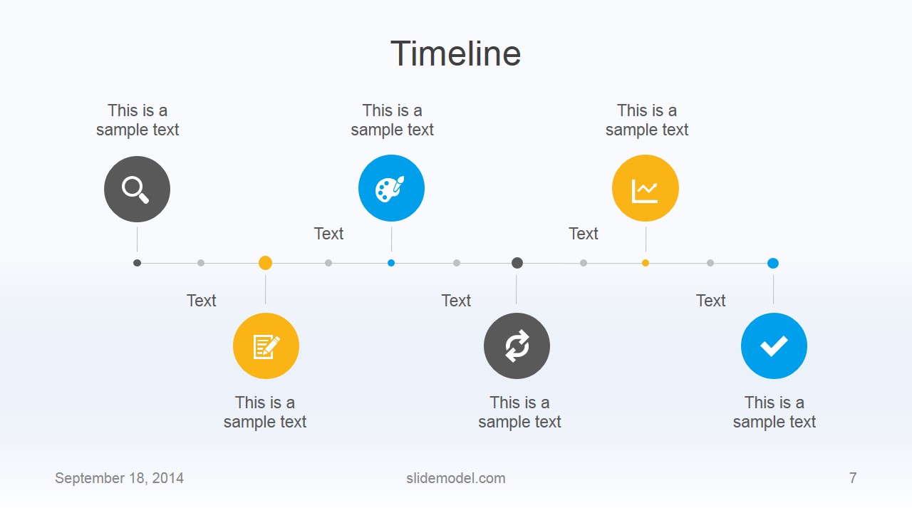 Flat Business PowerPoint Template - SlideModel