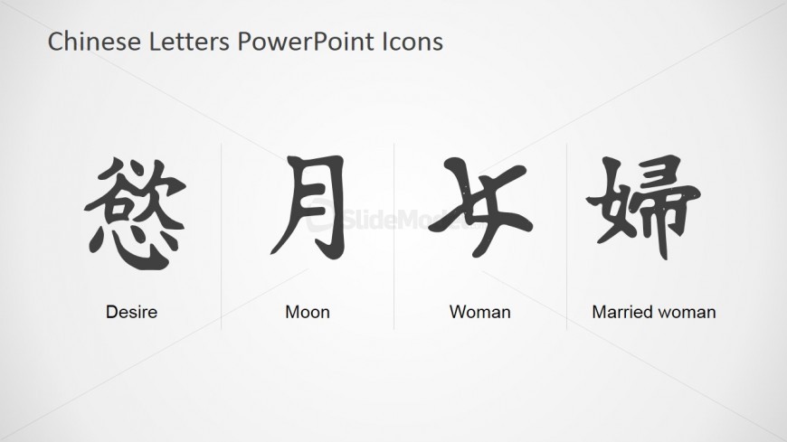 PowerPoint Presentation Chinese Character List
