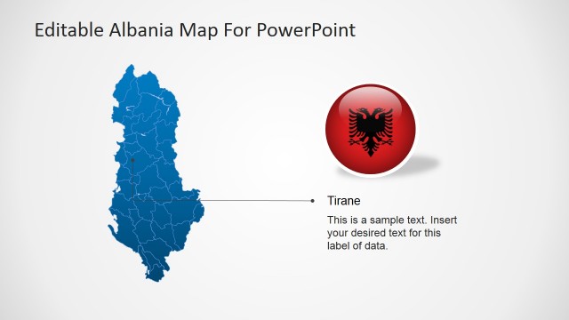 PowerPoint Presentation for Albanian Regions