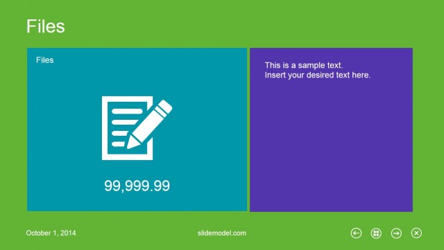 Metro Layout for PowerPoint - SlideModel