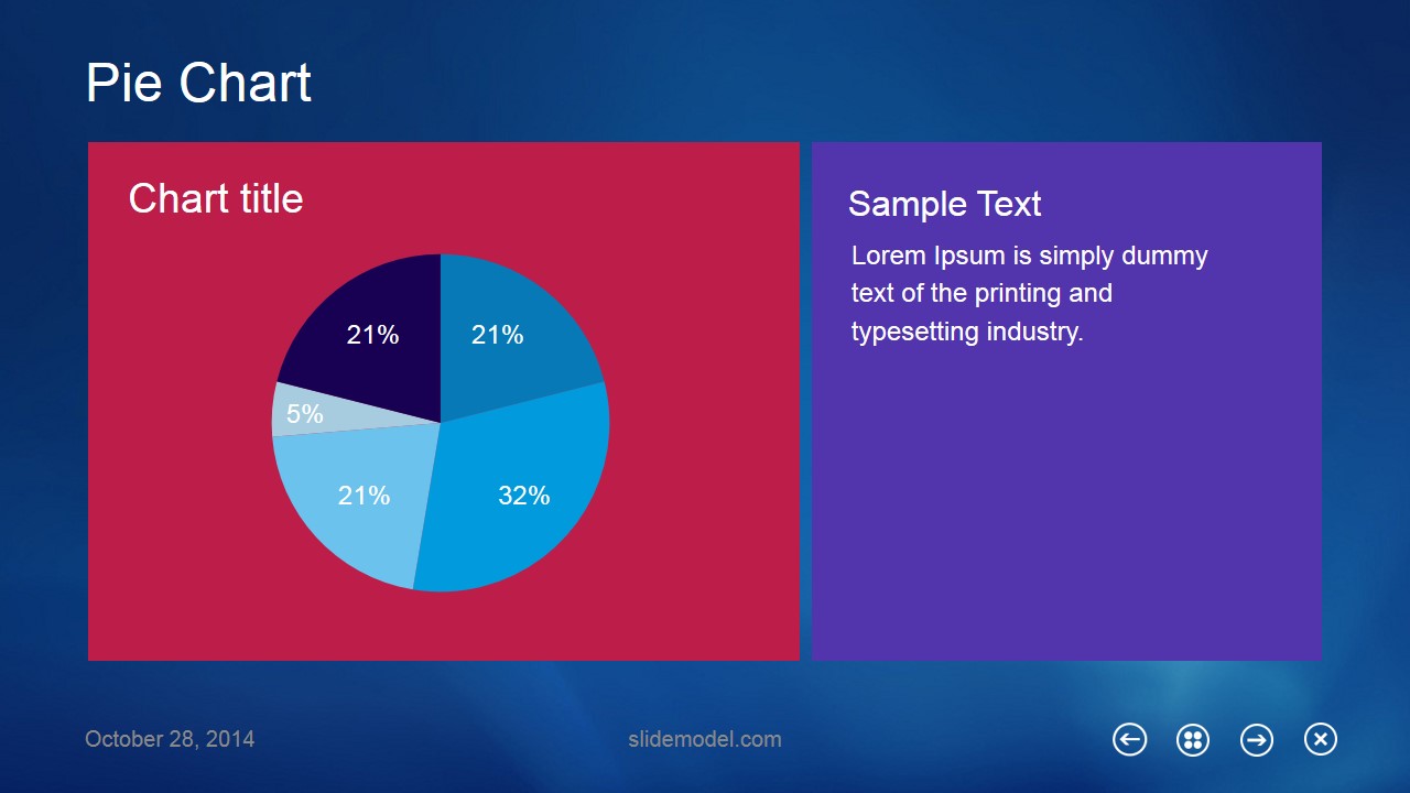 Metro Flat Business Template for PowerPoint - SlideModel