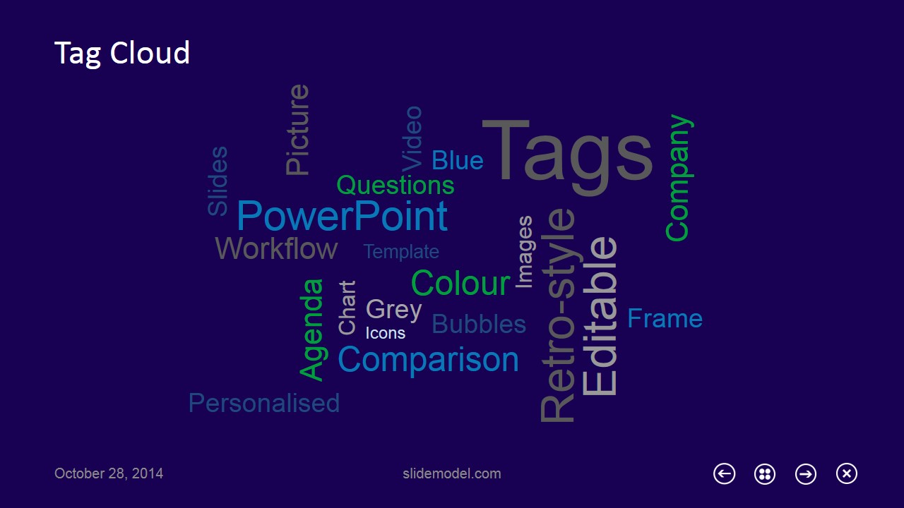 Metro Flat Business Template for PowerPoint - SlideModel