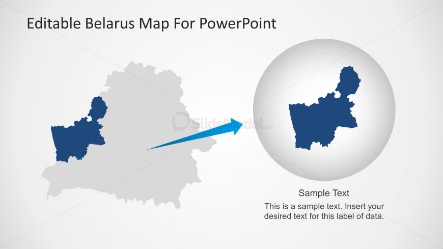 PPT Templates of Belarus Maps