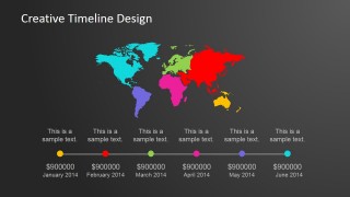 World Map PowerPoint Template 
