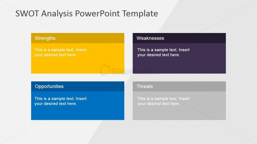 SWOT Analysis PowerPoint Presentation
