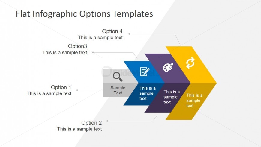 4 Steps Business Presentation Template
