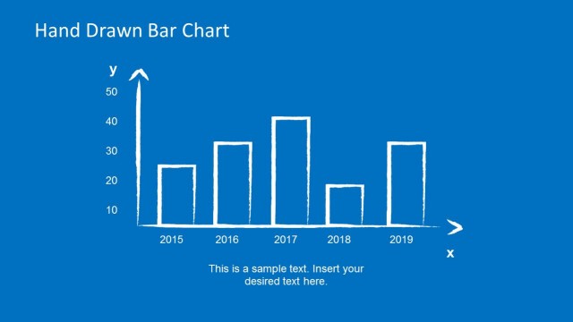 Hand Drawn Bar Chart PowerPoint Template
