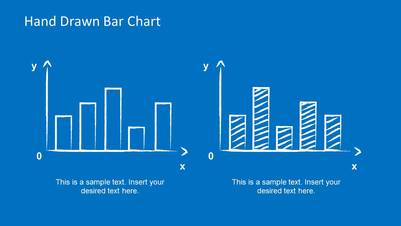 Hand Drawn Bar Chart PowerPoint Template SlideModel