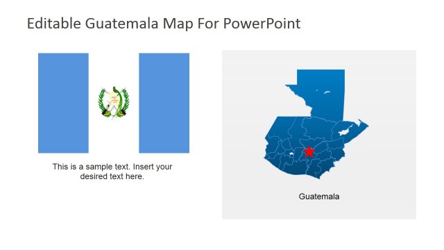 Guatemala National Flag PowerPoint Slide