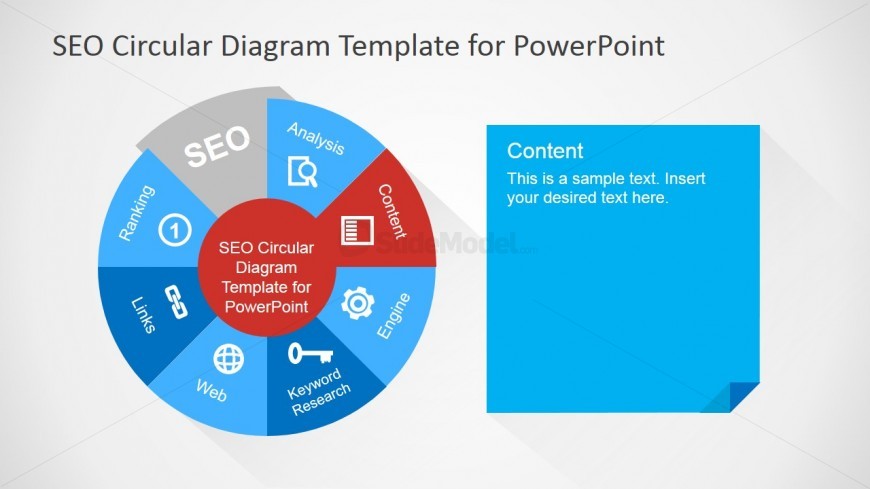 Content Slide Design for SEO PowerPoint