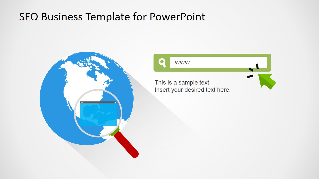 Flat SEO PowerPoint Template - SlideModel