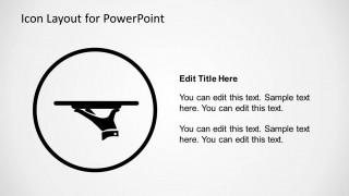 Hand Shape Icon for PowerPoint