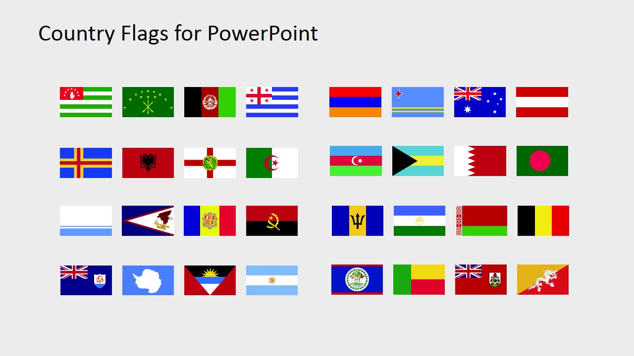 Does Powerpoint Have Country Flags