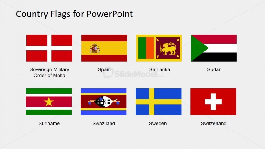 PPT Flags for PowerPoint (S to Z)