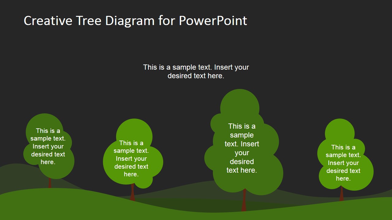 Creative Tree Diagram Powerpoint Template Slidemodel