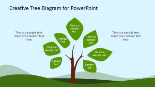 Eco-Friendly Tree Clipart for PowerPoint