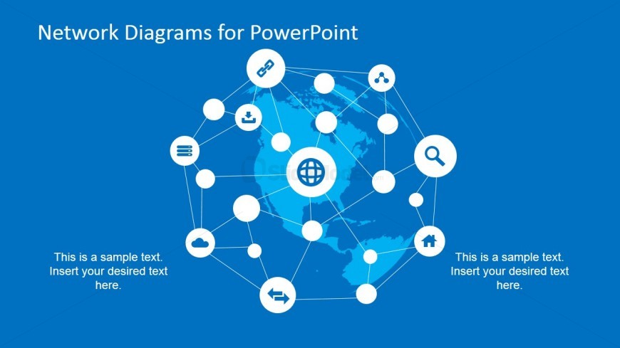 Network Diagram Design for PowerPoint