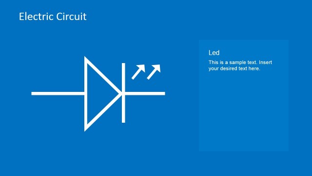 LED Circuit PowerPoint Template