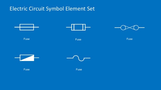 Basic Circuit Symbols PowerPoint Fuse