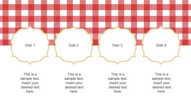 Restaurant Menu Slide Design for PowerPoint