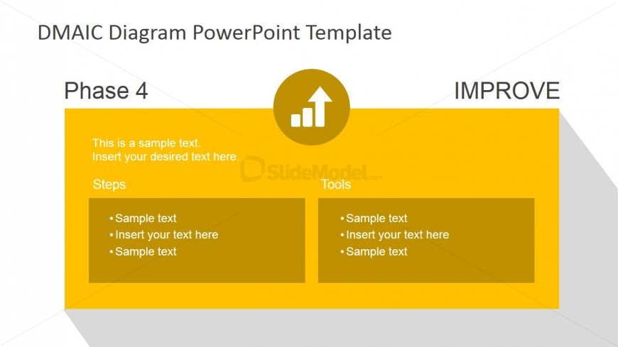 DMAIC Improve Slide Design for PowerPoint