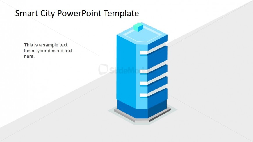 PowerPoint Shape of Smart Building