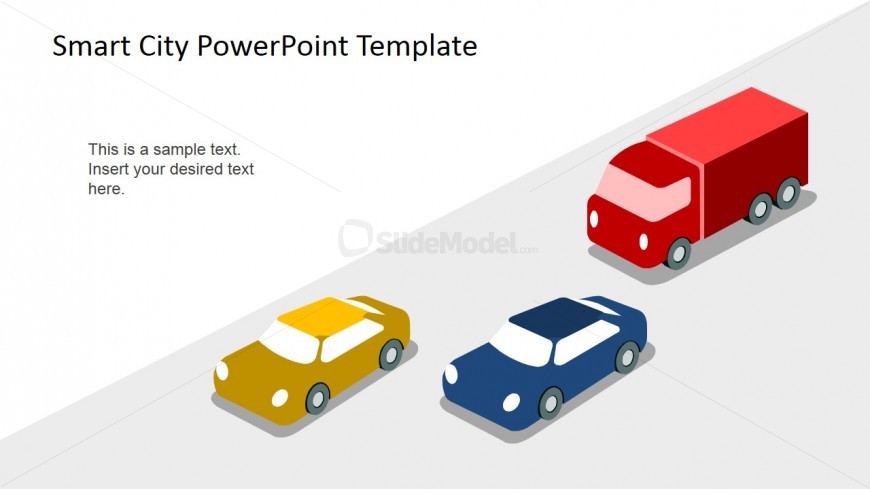 PowerPoint Shapes of Cars and Traffic