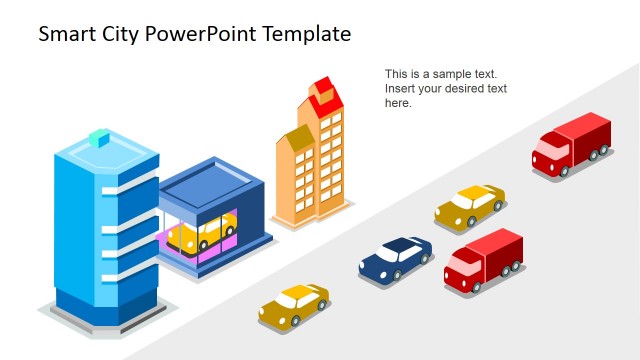 Smart City 3D PowerPoint Icons