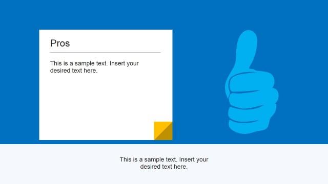 Thumbs Up Illustration for PowerPoint