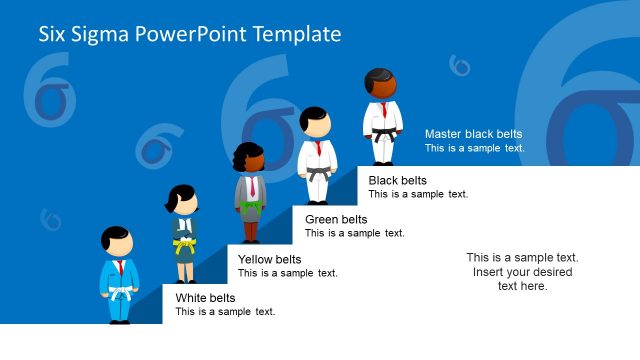 Six Sigma Belts PPT Template