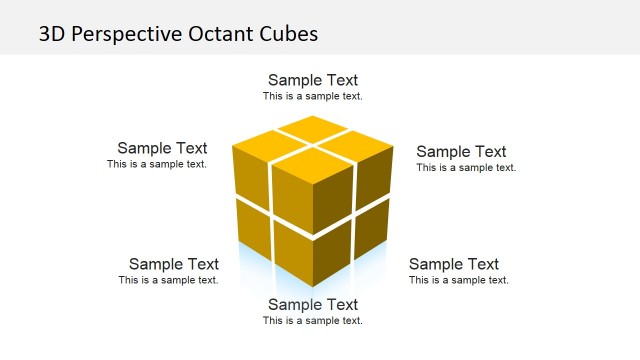 3D Perspective Octant Cubes
