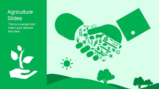 Green Agriculture Template for PowerPoint
