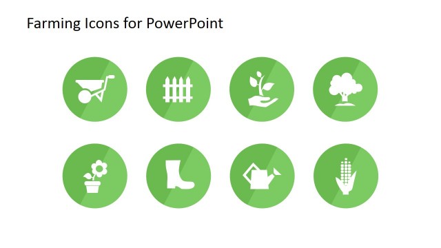 Farming Icons for PowerPoint