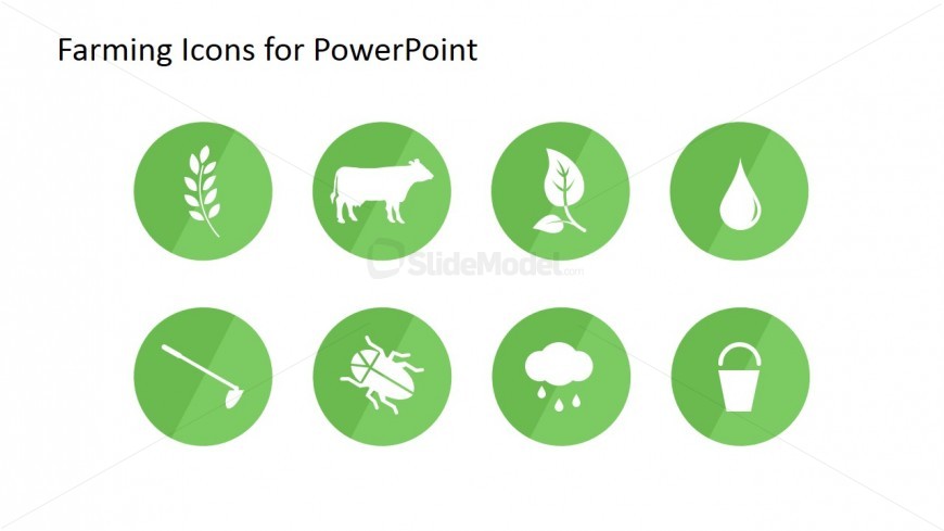 Farming Icon Set for PowerPoint