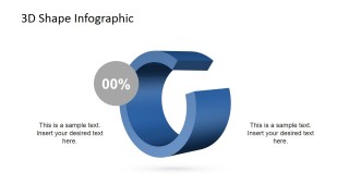 PowerPoint Slide with Individual 3D Segment Cylinder