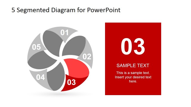 5 Segments Spherical Diagram – Step 3