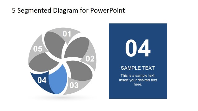 5 Segments Spherical Diagram – Step 4