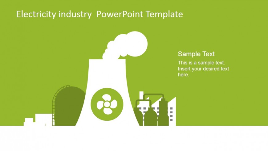 PowerPoint Nuclear Tower Clipart for PowerPoint