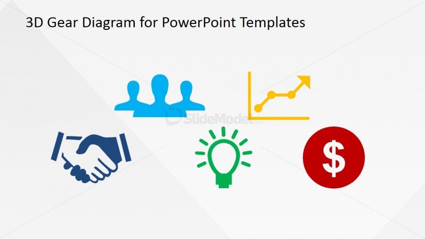 Colored PowerPoint Icons for Business Scenarios