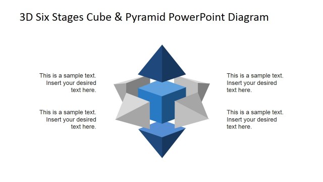 Top and Bottom Pyramids Highlighted