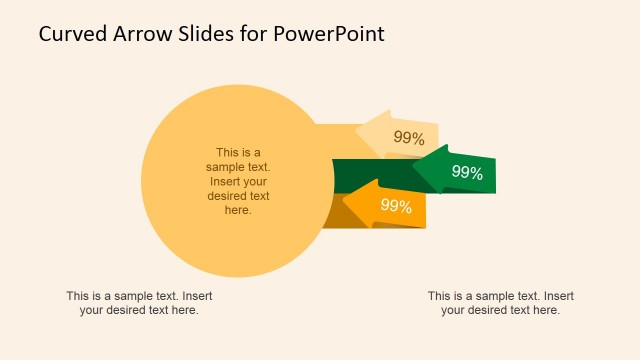 Arrow Template Design for PowerPoint