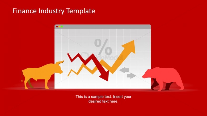 PowerPoint Template of Finance and Baking Industry